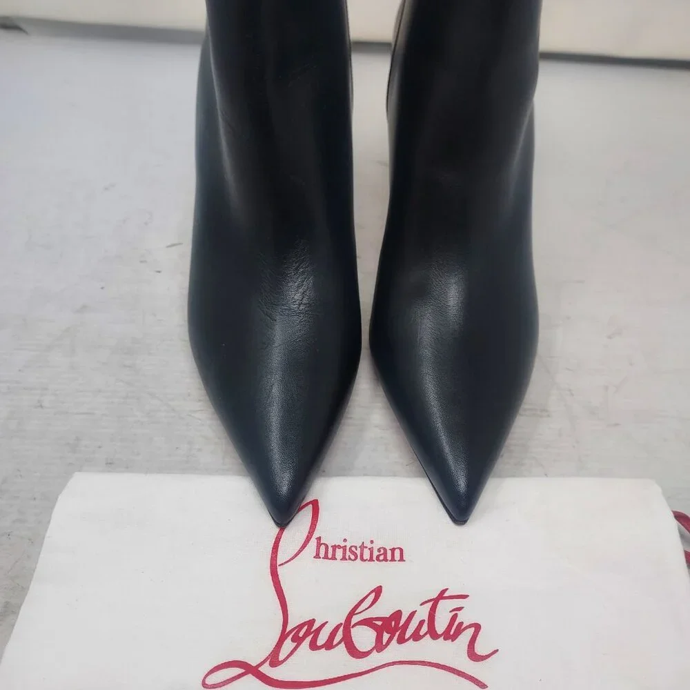 CHRISTIAN LOUBOUTIN Black So Kate Ankle Heel Boot - Picture 10 of 13